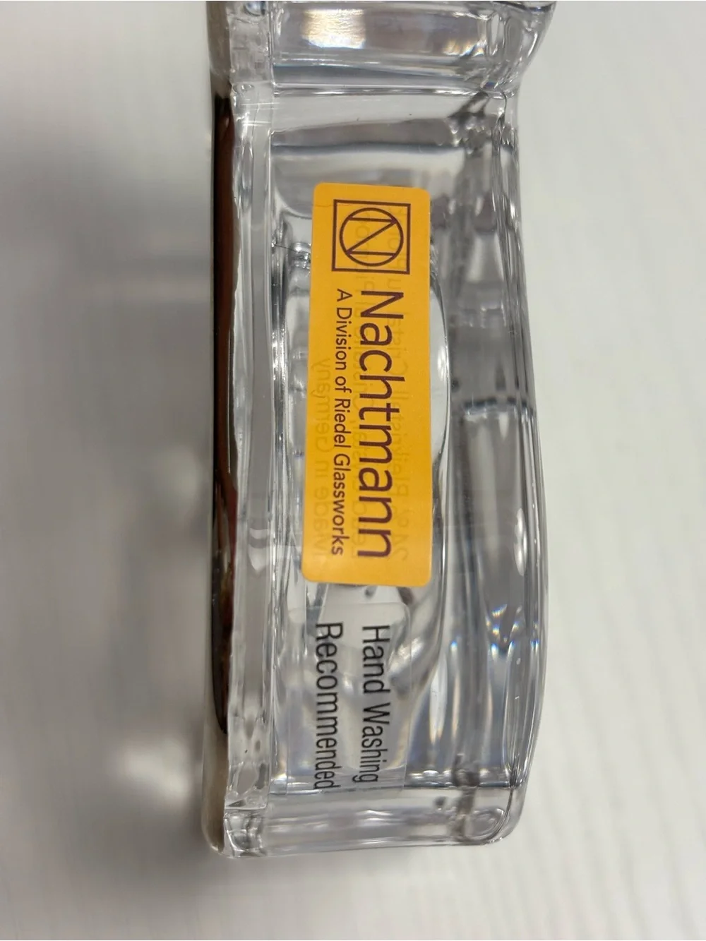 Nachtmann Clear Crystal Moose Tealight Holder